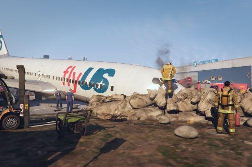 Plane Crash at LS Airport